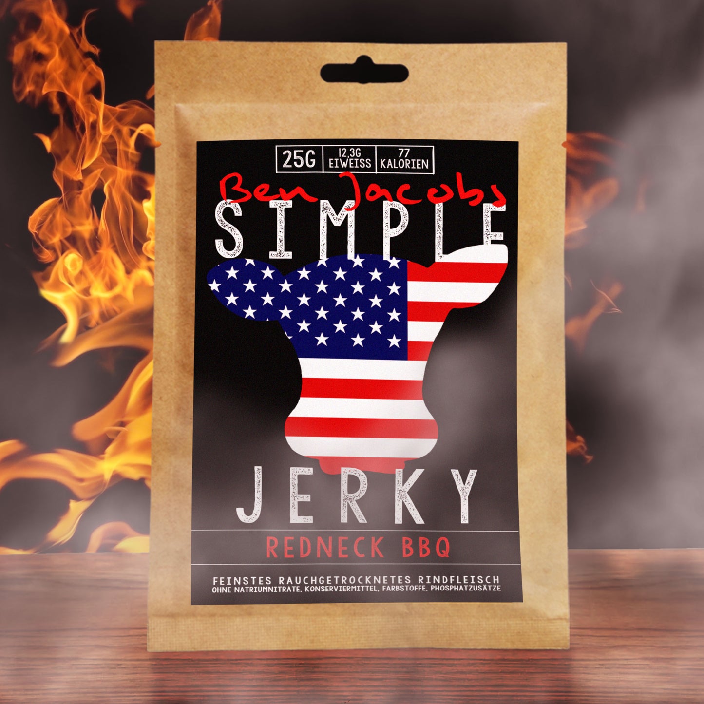Jerky Simple - BBQ Redneck (25g)