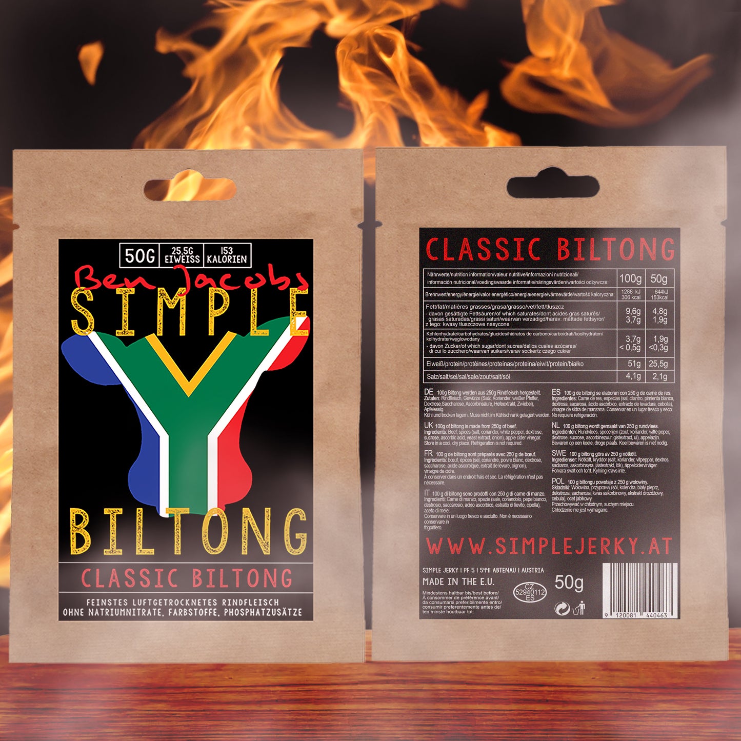 Biltong Classique (Remises sur Quantité)