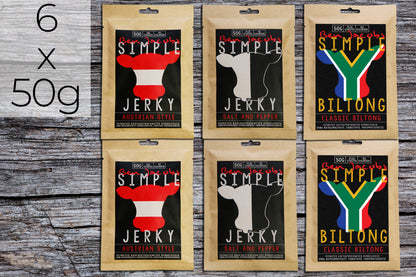 Simple Jerky - Boîte Douce (3 Variétés)